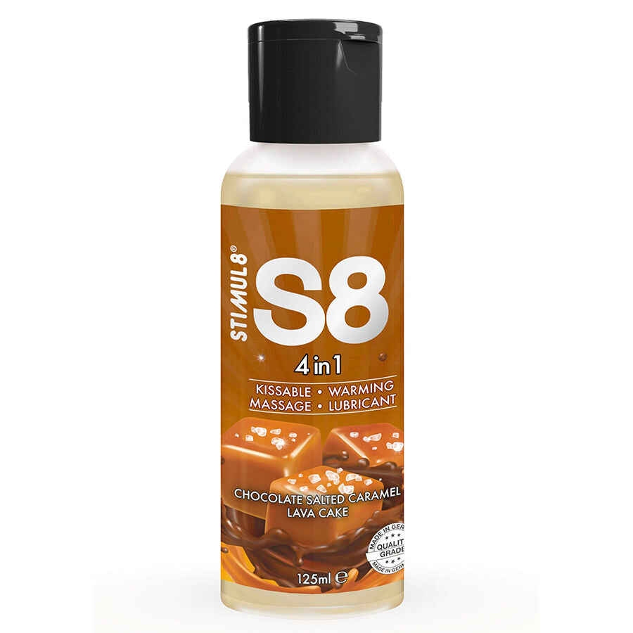 STIMUL8 - S8 4-i-1 chokolade- og saltkarameldessertsmøremiddel 125 ml