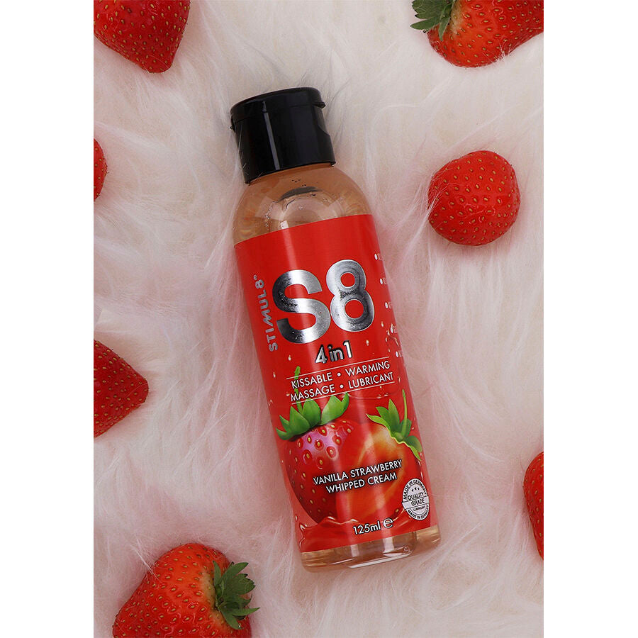 STIMUL8 - S8 4-i-1 jordbær- og dessertsmøremiddel 125 ml