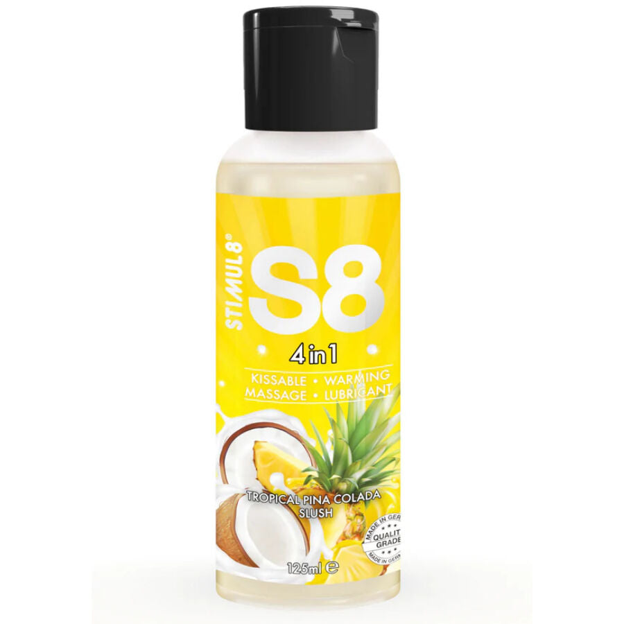 STIMUL8 - S8 4-i-1 PINA COLADA DESSERTGLIDEMIDDEL 125 ML