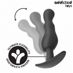 ADDICTED TOYS - SÆT MED 3 ANALPLUGGESILIKONE MODEL 1