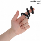 ADDICTED TOYS - SÆT MED SILIKONERINGE MODEL 1