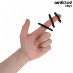 ADDICTED TOYS - SÆT MED SILIKONERINGE MODEL 2