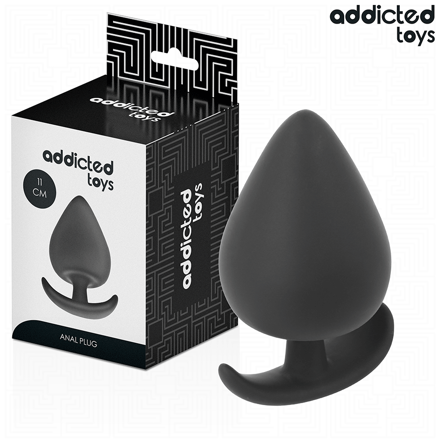ADDICTED TOYS - ANALPLUG SILIKONE STØRRELSE XXL 11 CM