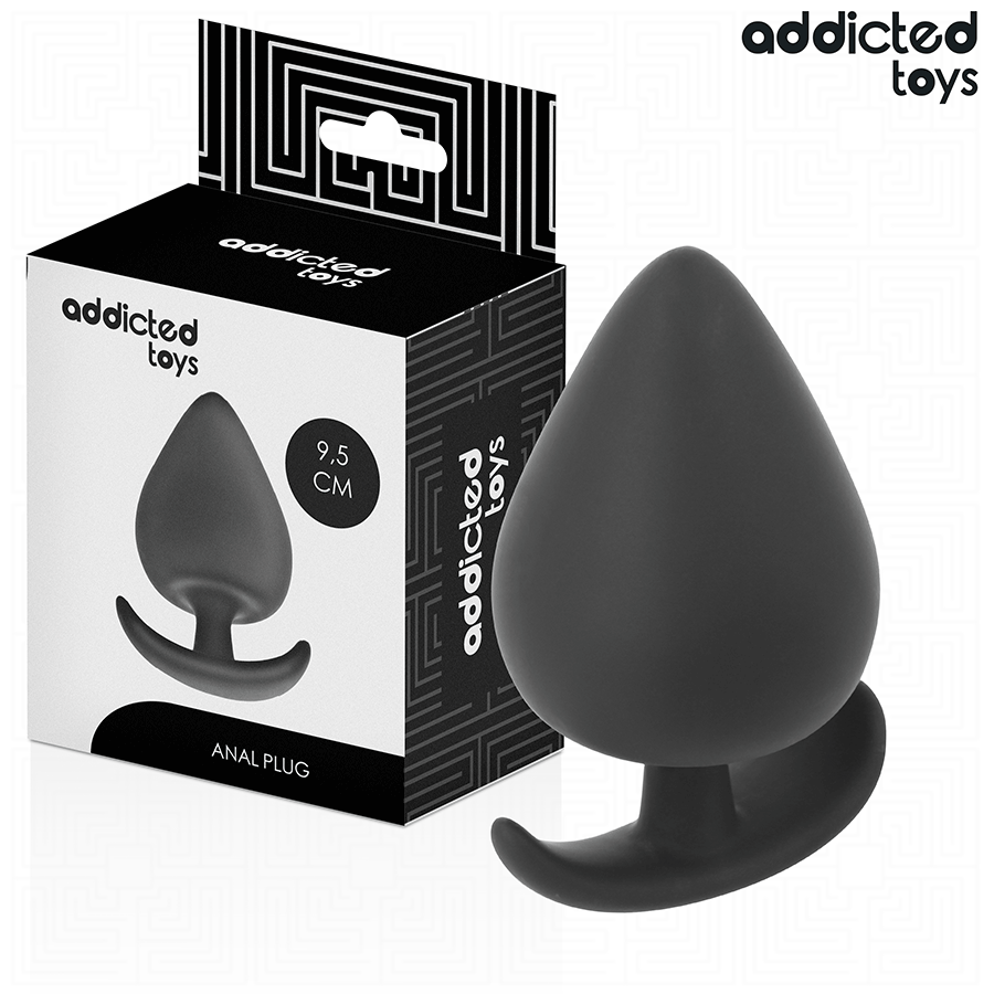 ADDICTED TOYS - ANALPLUG SILIKONE STØRRELSE XL 9,5 CM