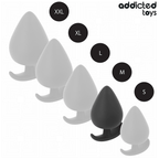ADDICTED TOYS - ANALPLUG SILIKONE STØRRELSE M 6,6 CM
