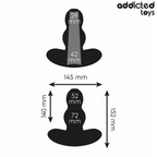 ADDICTED TOYS - HULE ANALPLUG SILIKONE STØRRELSE XXL 15,2 CM