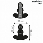 ADDICTED TOYS - HULE ANALPLUG SILIKONE STØRRELSE XL 13,9 CM