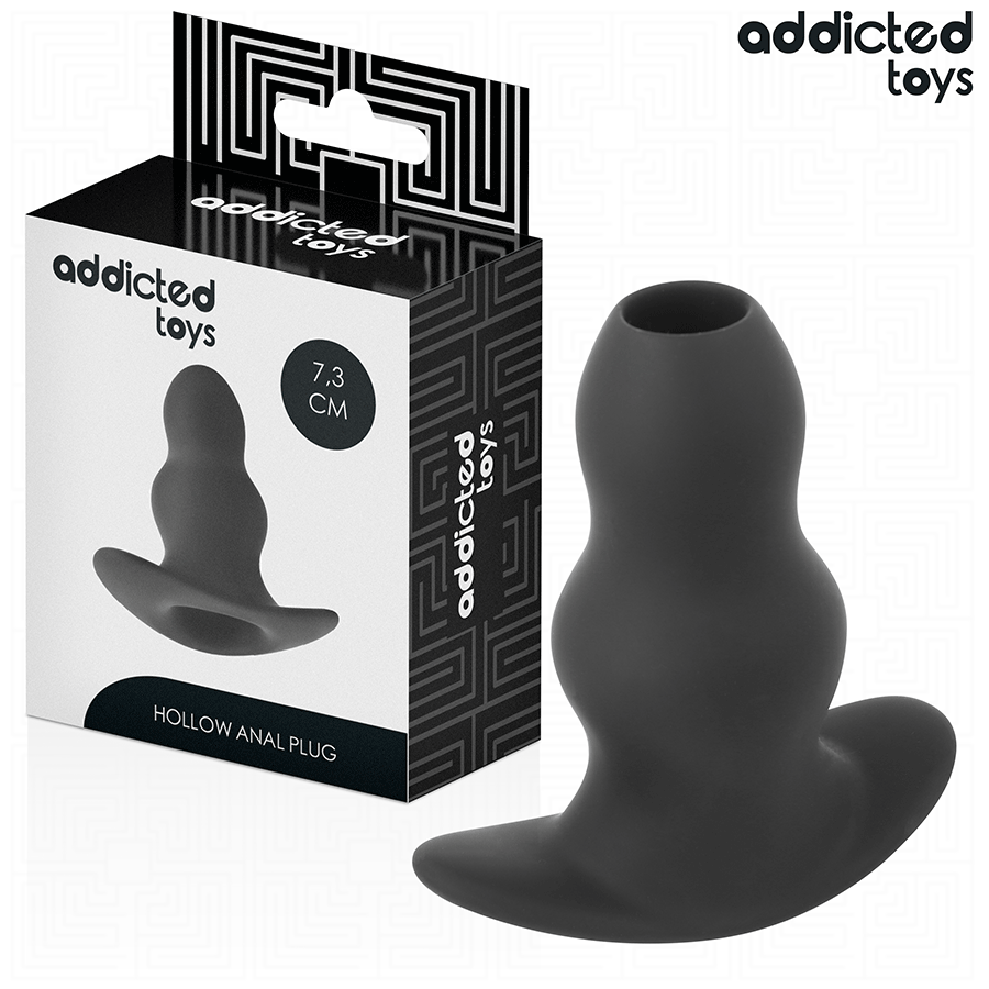 ADDICTED TOYS - HULE ANALPLUG SILIKONE STØRRELSE S 7,3 CM