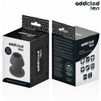 ADDICTED TOYS - EKSTREM HULE ANALPLUG SILIKONE STØRRELSE M 8,7 CM