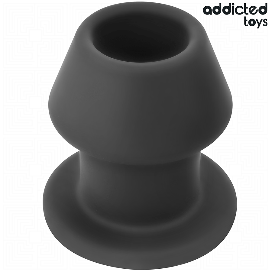 ADDICTED TOYS - EKSTREM HULE ANALPLUG SILIKONE STØRRELSE M 8,7 CM