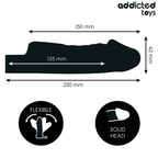 ADDICTED TOYS - TRANSPARENT PENISFORLÆNGNING STØRRELSE S 23 CM