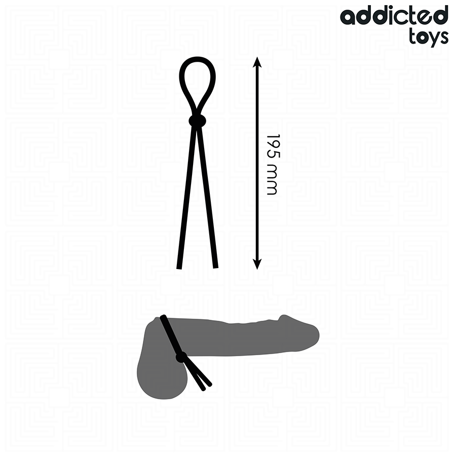 ADDICTED TOYS - SILIKONEREB TIL ENKELT-LØFTE PENIS