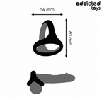 ADDICTED TOYS - TYK TRIPLE PENIS RING