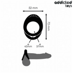 ADDICTED TOYS - DOBBELT TEKSTURERET PENIS RING
