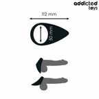 ADDICTED TOYS - TÅRFORMEDE PENIS RING