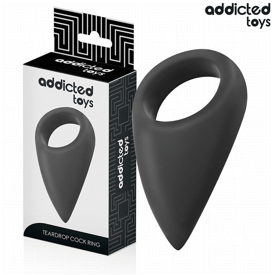 ADDICTED TOYS - TÅRFORMEDE PENIS RING