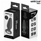 ADDICTED TOYS - ANALPLUG MED SILIKONE SMYKKER STØRRELSE L 12,6 CM