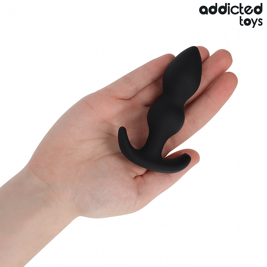 ADDICTED TOYS - ANALPLUG SILIKONE STØRRELSE S 10,3 CM