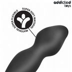 ADDICTED TOYS - ANAL PLUG WITH RING SILICONE MODEL 2