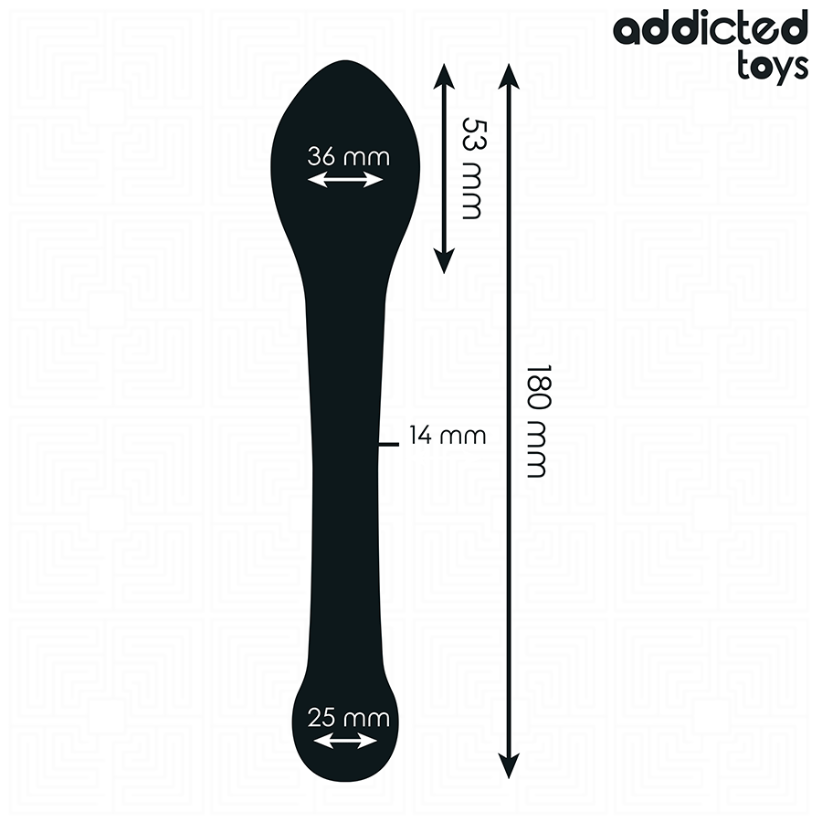 ADDICTED TOYS - ANAL STIMULATOR SILIKONE 18 CM