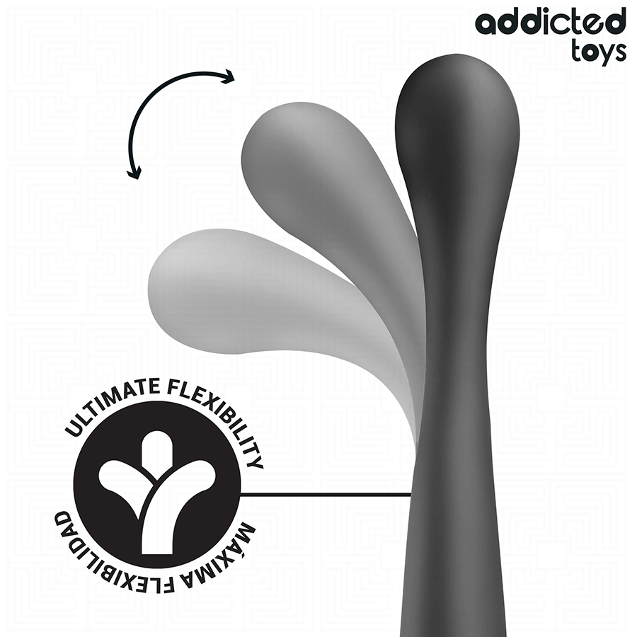 ADDICTED TOYS - DOBBELT ANAL MASSAGEAPPARAT SILIKONE 22,5 CM