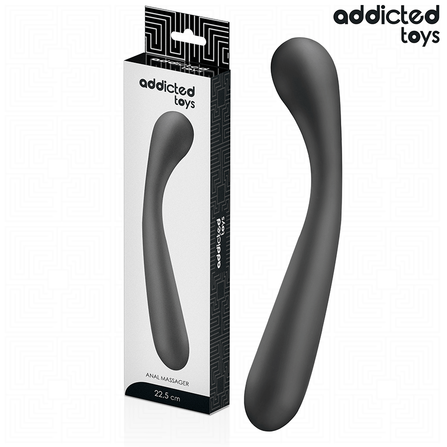 ADDICTED TOYS - DOBBELT ANAL MASSAGEAPPARAT SILIKONE 22,5 CM