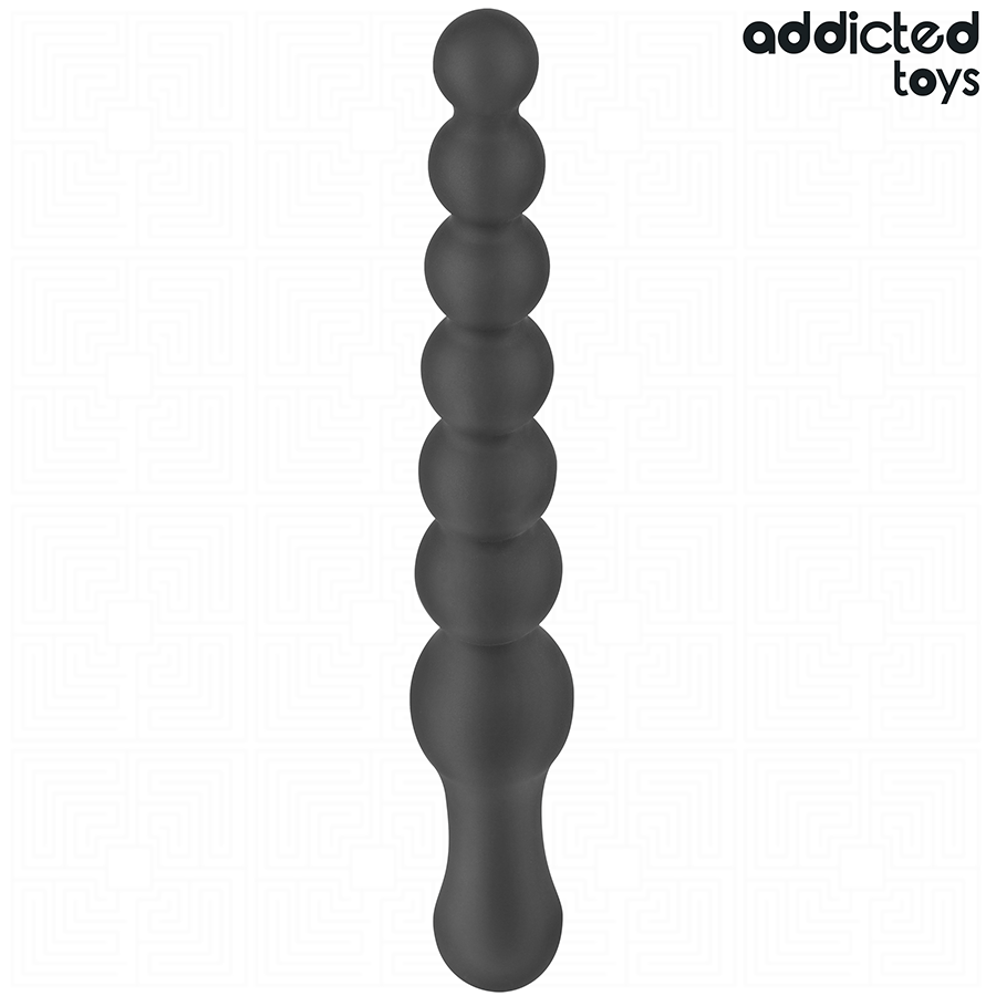 ADDICTED TOYS - DOBBELT ANAL MASSAGEAPPARAT SILIKONE 24 CM