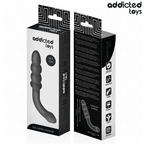 ADDICTED TOYS - DOBBELT ANAL MASSAGEAPPARAT SILIKONE 16,5 CM