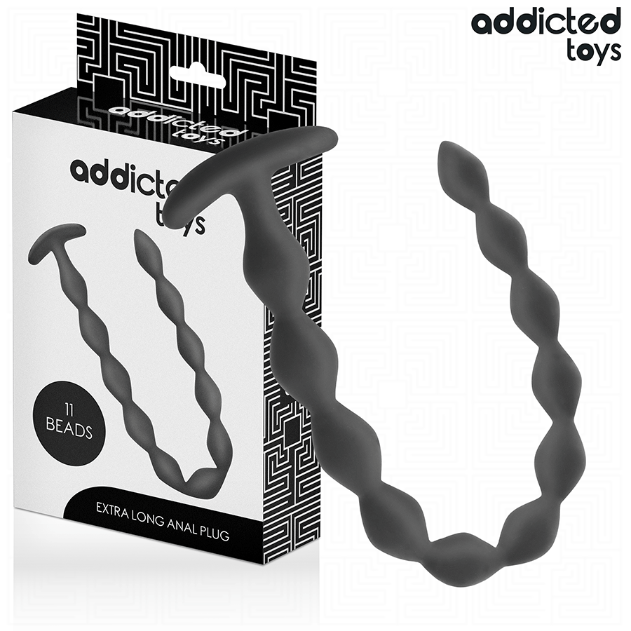 ADDICTED TOYS - EKSTRA LANG SILIKONE ANALPLUG