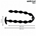 ADDICTED TOYS - EXTRA LONG SILICONE ANAL PLUG