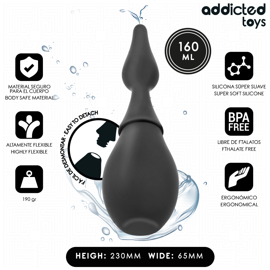 Addicted Toys - Rejserenser i silikone model 1