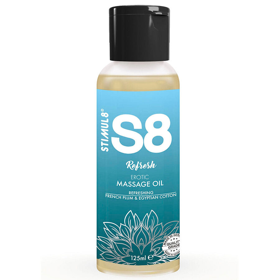 STIMUL8 - S8 REFRESH BOMULDSMASSAGEOLIE 125 ML