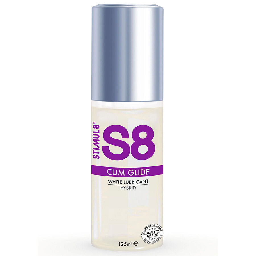 STIMUL8 - S8 CUM GLIDE HYBRID SMØREMIDDEL 125 ML