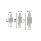 TOYJOY - ANAL PLAY 3-DELT TRANSPARENT FINGERRIMMER