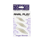 TOYJOY - ANAL PLAY 3-DELT TRANSPARENT FINGERRIMMER