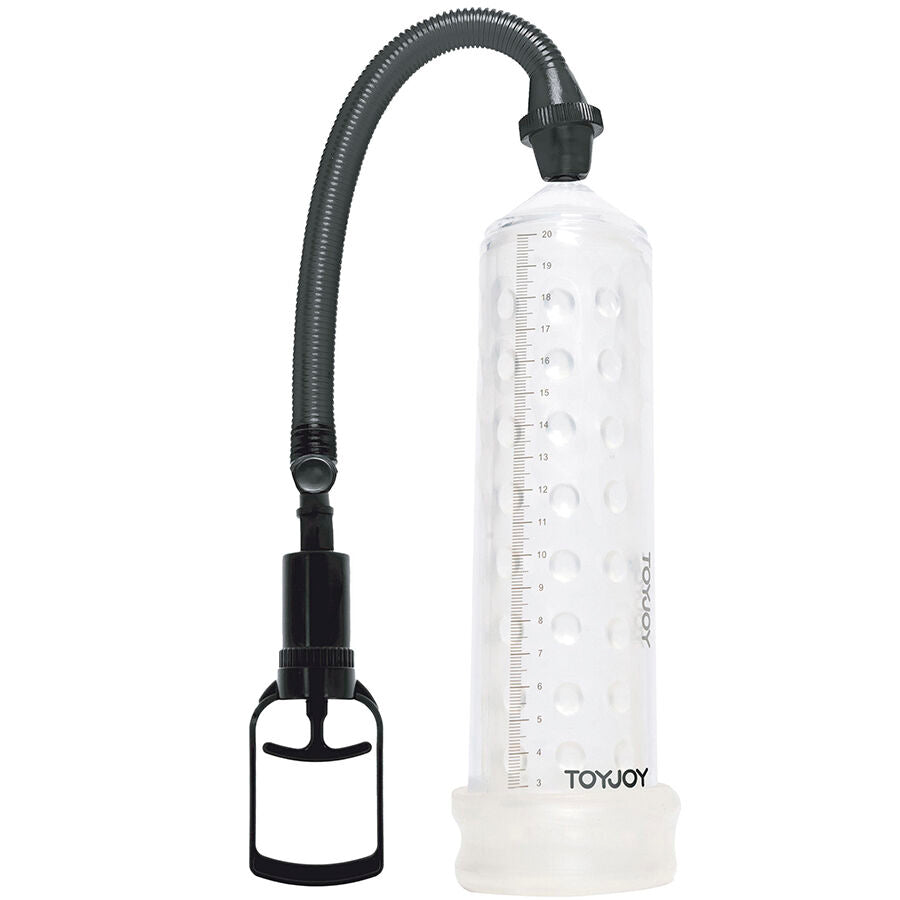 TOYJOY - KRAFTIG MASSAGEPUMPE MED TRANSPARENT HYLSE