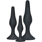 TOYJOY - ANAL PLAY CURVY COMPANIONS ANALPLUG 3 STK. SORT
