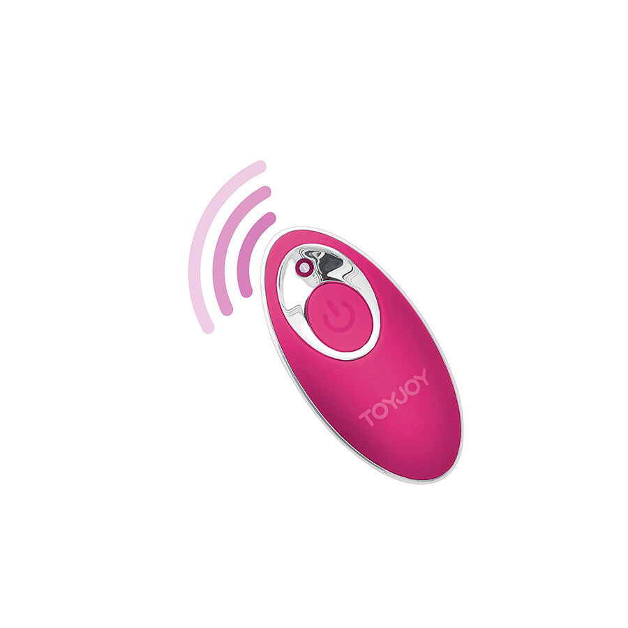 TOYJOY - HAPPINESS SUNN SIDE OP OG NED VIBRATOR FJERNBETJENING FUCHSIA