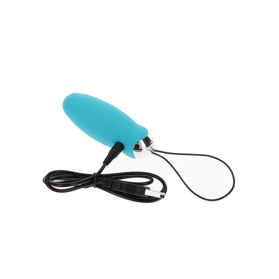 TOYJOY - HAPPINESS I'M SO EGGCITED FJERNBETJENINGSVIBRATOR BLÅ