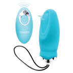 TOYJOY - HAPPINESS I'M SO EGGCITED FJERNBETJENINGSVIBRATOR BLÅ