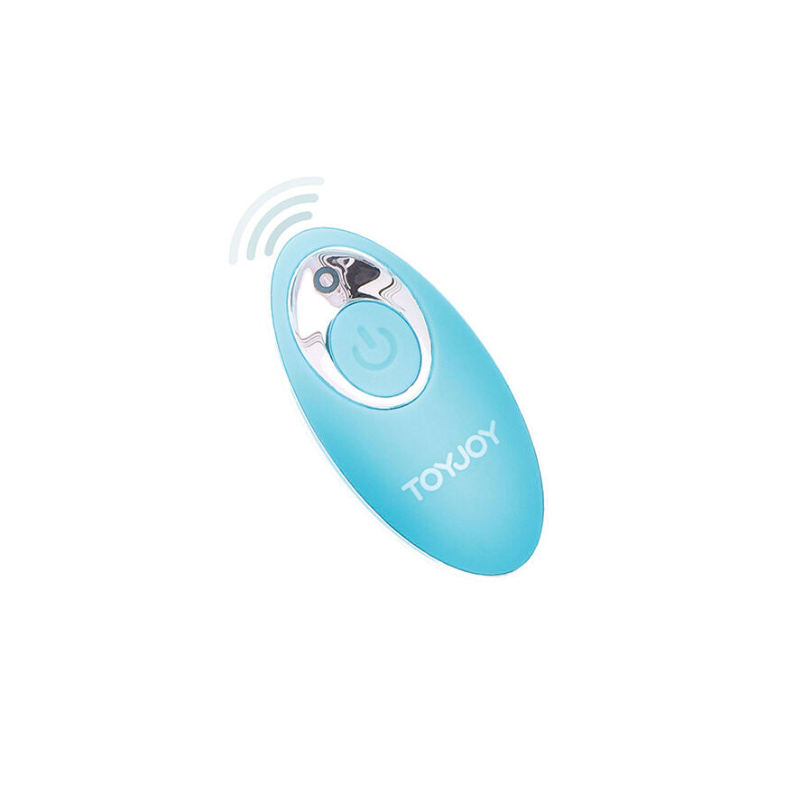 TOYJOY - HAPPINESS I'M SO EGGCITED FJERNBETJENINGSVIBRATOR BLÅ