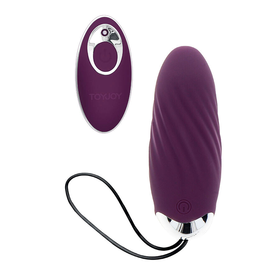 TOYJOY - HAPPINESS KNOCK KNOCK ÆGGEVIBRATOR MED FJERNBETJENING LILLA