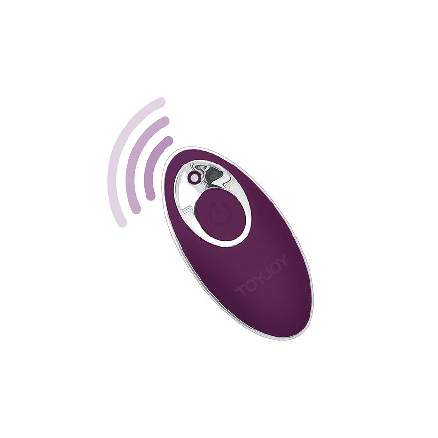 TOYJOY - HAPPINESS KNOCK KNOCK ÆGGEVIBRATOR MED FJERNBETJENING LILLA