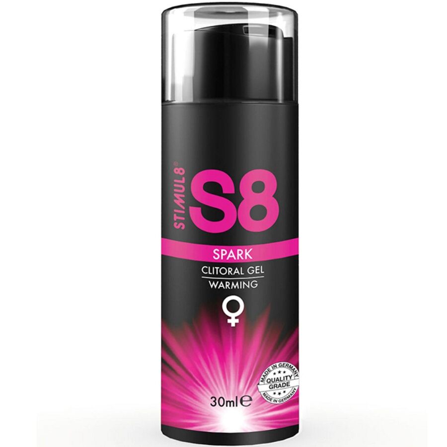 STIMUL8 - S8 SPARK KLITORIS STIMULERINGSGEL MED VARMEEFFEKT 30 ML