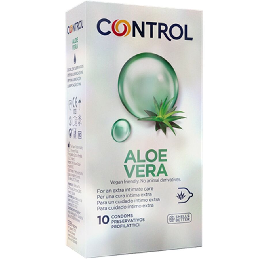 KONTROL - KONDOMER MED ALOE VERA 10 ENHEDER