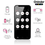 ONINDER CUTE - LOVE BUNNY VIBRATOR G-SPOT KLITORIS - GRATIS VERDENSDÆKKENDE APP