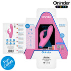 ONINDER CUTE - LOVE BUNNY VIBRATOR G-SPOT KLITORIS - GRATIS VERDENSDÆKKENDE APP