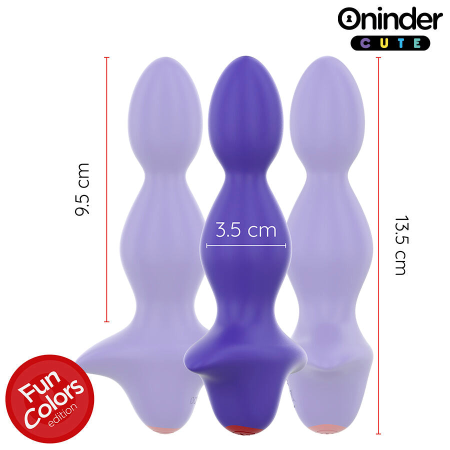 ONINDER CUTE - LOVE BUTT VIBRERENDE ANALPLUG DILATOR - GRATIS VERDENSOMSPENNENDE APP