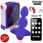 ONINDER CUTE - LOVE BUTT VIBRERENDE ANALPLUG DILATOR - GRATIS VERDENSOMSPENNENDE APP