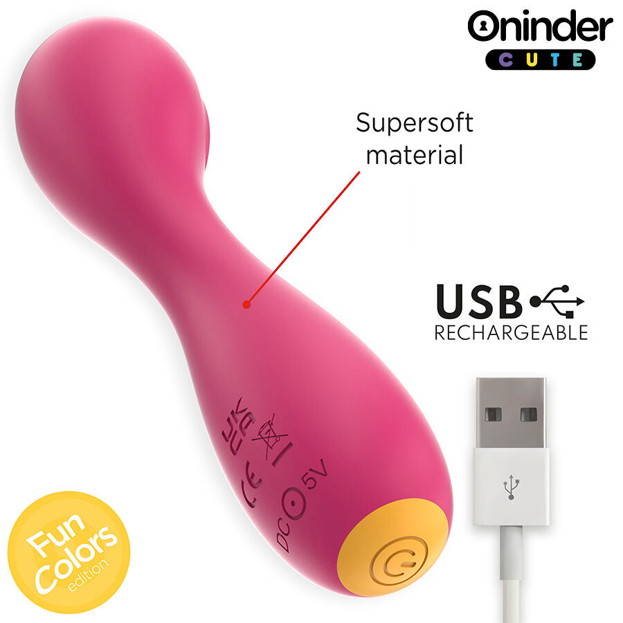 ONINDER CUTE - LOVE BUDDY MASTER G-SPOT VIBRATOR - GRATIS VERDENSDÆKKENDE APP